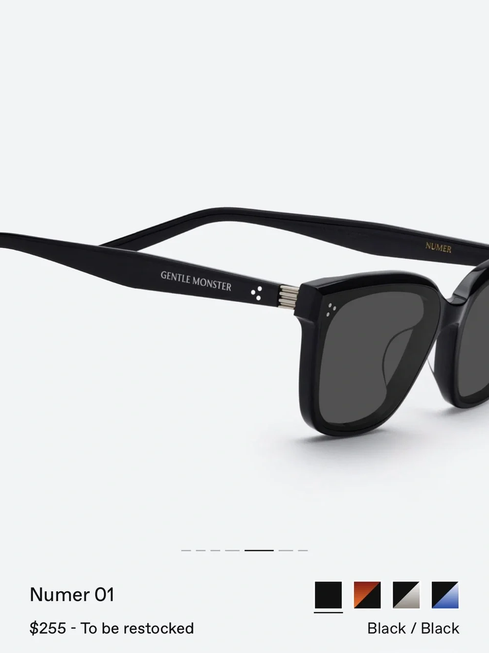 GENTLE MONSTER NUMER SUNGLASSES